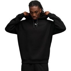 Bluza z kapturem Puma M Cloudspun Hoodie, Mężczyźni. Czarne bluzy nierozpinane męskie Puma, m, bez wzorów, z poliesteru, bez ramiączek, z kapturem. Za 490.00 zł.