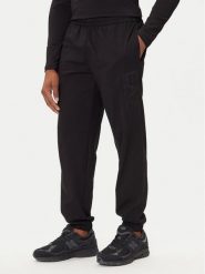 EA7 Emporio Armani Spodnie dresowe 7M000906 AF13512 UC001 Czarny Modern Fit. Czarne spodnie dresowe męskie EA7 Emporio Armani, bez wzorów, z bawełny. Za 349.99 zł.