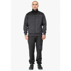 Kurtka z dresu Tapout Spirit. Czarne kurtki męskie TAPOUT, m, bez wzorów, z dresówki, bez ramiączek, bez kaptura. Za 463.50 zł.