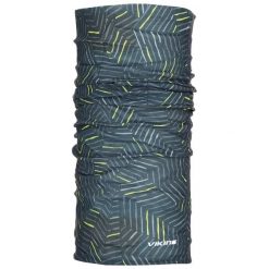 Komin na szyję wielofunkcyjny Viking Regular, bandana, chusta. Szare szaliki męskie Viking, bez wzorów. W wyprzedaży za 23.92 zł.
