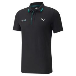 Koszulka polo sportowa męska Puma MAPF1 z krótkim rękawem. Koszulki polo męskie Puma, m, bez wzorów, sportowe, bez kołnierzyka, bez ramiączek. Za 154.99 zł.
