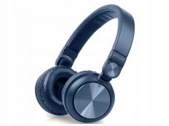 Słuchawki Muse M-276BTB Niebieskie. Niebieskie słuchawki bluetooth Muse. Za 77.90 zł.