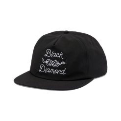 Czapka surfingowa Black Diamond Synthetic. Czarne czapki męskie Black Diamond, bez wzorów. Za 222.50 zł.
