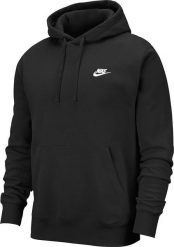 Nike Bluza męska Nsw Club Hoodie czarna r. 2XL (BV2654 010). Czarne bluzy nierozpinane męskie Nike, m, bez wzorów, bez ramiączek, bez kaptura. Za 273.37 zł.