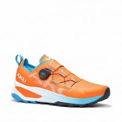 Buty trialowe trekkingowe męskie Aku Furiosa BOA Gore-tex Vibram. Brązowe buty do biegania męskie Aku, bez wzorów, z gore-texu, bez zapięcia, wspinaczkowe, gore-tex. Za 399.00 zł.