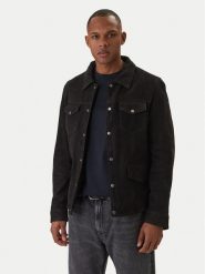 Milestone Kurtka skórzana Valerio 612205 60790 Czarny Slim Fit. Czarne kurtki męskie Milestone, m, bez wzorów, ze skóry, bez ramiączek, bez kaptura. Za 1,559.00 zł.