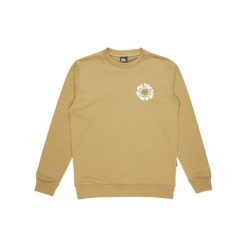 Bluza z okrągłym dekoltem dla Mężczyzn GRAPHIC Beżowy. Brązowe bluzy nierozpinane męskie Quiksilver, m, bez wzorów, z bawełny, casualowe, bez ramiączek, bez kaptura. Za 269.99 zł.