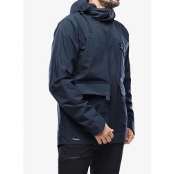 Kurtka ocieplana męska Haglofs Orsa Jacket. Niebieskie kurtki męskie Haglöfs, m, bez wzorów, sportowe, bez ramiączek, bez kaptura. W wyprzedaży za 1,096.55 zł.