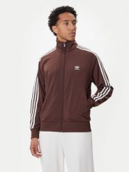 Adidas Bluza adicolor Classics Firebird KA0459 Brązowy Loose Fit. Brązowe bluzy rozpinane męskie ADIDAS, m, bez wzorów, z syntetyku, bez ramiączek, bez kaptura. Za 239.99 zł.