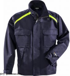 Męska kurtka trudnopalna antyelektrostatyczna zamek błyskawiczny napy rękaw ściągacz rzepy wiele kieszeni rzedłużany tył 4031 FLAM FRSTDS-4031 XL. Kurtki męskie Reis, m, bez wzorów, bez ramiączek, bez kaptura. Za 991.75 zł.