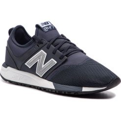 Sneakersy NEW BALANCE - MRL247OH Granatowy. Niebieskie buty sportowe na co dzień męskie New Balance, m, bez wzorów, z materiału, eleganckie, bez ramiączek, bez kaptura. W wyprzedaży za 239.00 zł.