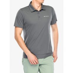Koszulka polo męska Columbia Zero Rules Light Polo. Szare koszulki polo męskie Columbia, m, bez wzorów, bez kołnierzyka, bez ramiączek. W wyprzedaży za 193.85 zł.