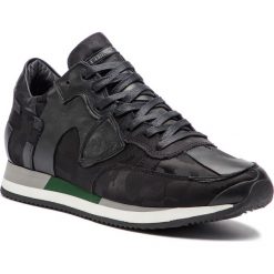 Sneakersy PHILIPPE MODEL - Tropez TRLU CR03 Camouflage 3D Noir. Czarne buty sportowe na co dzień męskie Philippe Model, z materiału, eleganckie. Za 1,509.00 zł.