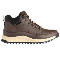Buty trekkingowe Kappa Andem Lace. Brązowe buty trekkingowe męskie Kappa, bez wzorów, bez zapięcia. Za 231.90 zł.