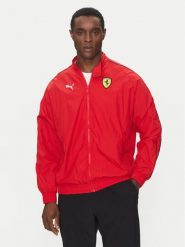 Puma Kurtka przejściowa Ferrari Race T7 630215 Czerwony Regular Fit. Czerwone kurtki męskie Puma, l, bez wzorów, z syntetyku, bez ramiączek, bez kaptura. Za 249.99 zł.