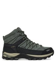 CMP Trekkingi Rigel Mid Wp Waterproof 3Q12947 Zielony. Zielone buty trekkingowe męskie CMP, bez wzorów, z nubiku, bez zapięcia, trekkingowe. Za 529.99 zł.