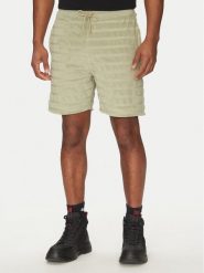 HUGO Szorty sportowe Dutowel 50535289 Zielony Relaxed Fit. Zielone szorty sportowe męskie Hugo, bez wzorów, z bawełny, sportowe. Za 249.99 zł.