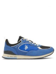 U.S. Polo Assn. Sneakersy TABRY007 Niebieski. Niebieskie buty sportowe na co dzień męskie U.S. Polo Assn., m, bez wzorów, z materiału, bez ramiączek, bez kaptura. Za 215.99 zł.