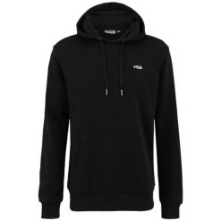Bluza męska Fila Lumezzane. Czarne bluzy nierozpinane męskie Fila, m, bez wzorów, casualowe, bez ramiączek, z kapturem. W wyprzedaży za 236.00 zł.