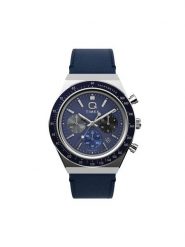 Timex Zegarek Q Diver Inspired Chronograph TW2Y36100 Granatowy. Niebieskie, analogowe zegarki męskie Timex. Za 999.99 zł.