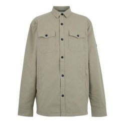 Męska Kurtka Koszulowa Spennith Plain Shirt Jacket. Niebieskie kurtki męskie Regatta, m, bez wzorów, sportowe, bez ramiączek, bez kaptura. Za 112.99 zł.