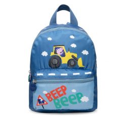 Plecak Peppa Pig. Niebieskie plecaki męskie Peppa Pig, bez wzorów. Za 79.99 zł.