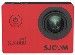 Kamera SJCAM SJ4000 WiFi czerwona. Czerwone kamery sportowe SJCAM. Za 317.54 zł.