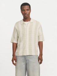 Jack & Jones Koszula Tyler 12272863 Écru Loose Fit. Koszule męskie Jack & Jones, m, bez wzorów, z syntetyku, bez kołnierzyka, bez ramiączek. Za 119.99 zł.