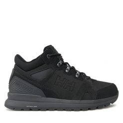 Trekkingi Helly Hansen. Czarne buty trekkingowe męskie Helly Hansen, bez wzorów, bez zapięcia, trekkingowe. Za 599.99 zł.