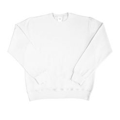 Męska Bluza Z Długim Rękawem I Wycięciem Pod Szyją. Białe bluzy nierozpinane męskie SG, m, bez wzorów, bez ramiączek, bez kaptura. Za 82.99 zł.