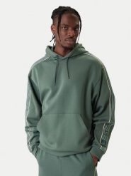 EA7 Emporio Armani Bluza 7M001508 AF12660 U7260 Zielony Regular Fit. Zielone bluzy rozpinane męskie EA7 Emporio Armani, m, bez wzorów, z syntetyku, bez ramiączek, bez kaptura. Za 669.99 zł.