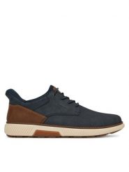 Rieker Sneakersy B3357-14 Granatowy. Niebieskie buty sportowe na co dzień męskie Rieker, m, bez wzorów, z nubiku, bez ramiączek, bez kaptura. Za 429.99 zł.
