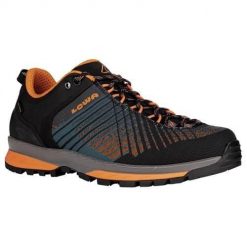 Buty trekkingowe męskie Lowa Carezza Gtx Low 2024. Czarne buty trekkingowe męskie Lowa, bez wzorów, z materiału, bez zapięcia. Za 986.00 zł.