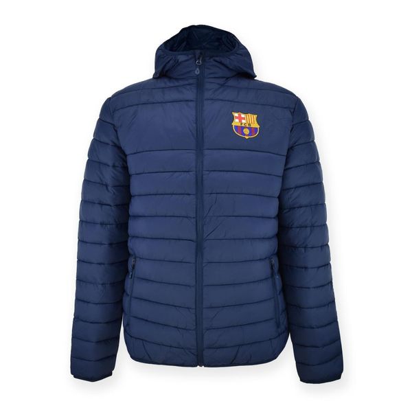 Kurtka zimowa dla dorosłych unisex FC Barcelona 2025-26. Kurtki męskie FC Barcelona, na zimę, bez wzorów, sportowe, bez ramiączek, bez kaptura. W wyprzedaży za 482.11 zł.