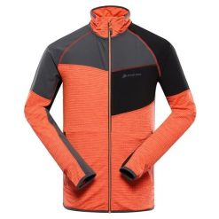 Bluza męska turystyczna szybkoschnąca Alpine Pro Onnec 2. Brązowe bluzy nierozpinane męskie Alpine Pro, m, bez wzorów, bez ramiączek, bez kaptura. W wyprzedaży za 239.00 zł.