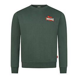 Bluza Lonsdale Lympstone. Czerwone bluzy nierozpinane męskie Lonsdale, m, bez wzorów, eleganckie, bez ramiączek, bez kaptura. Za 226.00 zł.