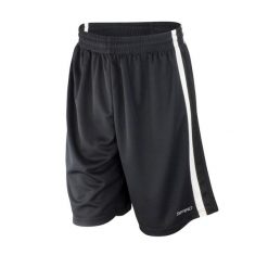 Letnie Męskie Spodenki Sportowe Koszykówka. Białe szorty sportowe męskie SPIRO, bez wzorów, sportowe. Za 74.99 zł.
