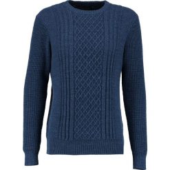 GStar AFFNI CABLE R KNIT L/S Sweter imperial blue heather. Kardigany męskie marki G-Star. W wyprzedaży za 363.35 zł.