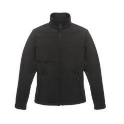 Męska Kurtka Soft Shell Octagon II. Czarne kurtki męskie Regatta, m, bez wzorów, sportowe, bez ramiączek, bez kaptura. Za 178.99 zł.
