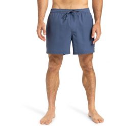 Szorty kąpielowe dla Mężczyzn EVERYDAY FLEX VOLLEY 15". Niebieskie kąpielówki męskie Quiksilver, bez wzorów, z elastanu, sportowe. Za 179.99 zł.