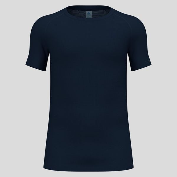 Koszulka z krótkim rękawem męska ODLO Active F-Dryight Eco. Niebieskie bielizna termoaktywna męska Odlo, l, bez wzorów, bez ramiączek. W wyprzedaży za 169.99 zł.