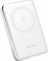 Powerbank Innostyle INNOSTYLE POWERMAG SLIM SZYBKI POWERBANK INDUKCYJNY DO MAGSAFE 10000MAH BIAŁY. Białe powerbanki Innostyle. Za 119.99 zł.