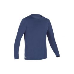 Koszulka UV długi rękaw WATER T SHIRT męska. Niebieskie koszulki męskie z długim rękawem OLAIAN, m, bez wzorów, z materiału, sportowe, bez kołnierzyka, bez ramiączek. Za 29.99 zł.