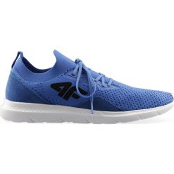 Buty lifestyle męskie OBML204 - niebieski. Buty sportowe na co dzień męskie 4f. Za 199.99 zł.