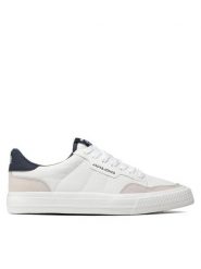 Jack & Jones Tenisówki Jfwmorden 12184170 Biały. Białe trampki męskie Jack & Jones, bez wzorów, z materiału, bez zapięcia. Za 179.99 zł.