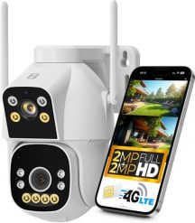 Kamera IP P2 DL Dwa obiektywy GSM 2x2MPx Zintronic IKPGSM230DLV1. Akcesoria fotograficzne Zintronic. Za 452.36 zł.