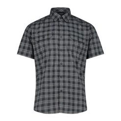 Koszula męska CMP 35S5727. Czarne koszule męskie CMP, m, bez wzorów, bez kołnierzyka, bez ramiączek. Za 228.50 zł.