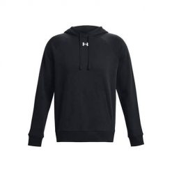 Bluza treningowa męska Under Armour Ua Rival Fleece Hoodie. Białe bluzy nierozpinane męskie Under Armour, m, bez wzorów, sportowe, bez ramiączek, z kapturem. Za 294.50 zł.