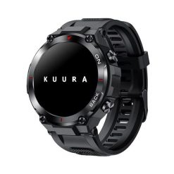Kuura Inteligentny Zegarek Sportowy S5 GPS V3, Czarny. Czarne zegarki męskie KUURA. Za 559.00 zł.