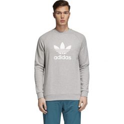 Adidas Bluza męska Originals Trefoil Crew szara r. M (CY4573). Bluzy bez kaptura męskie ADIDAS. Za 202.00 zł.